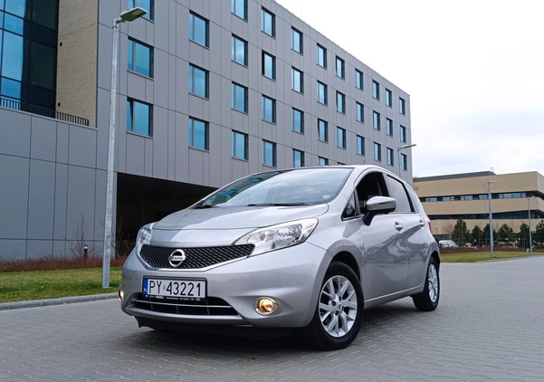 Nissan Note cena 29900 przebieg: 155000, rok produkcji 2014 z Poznań małe 67